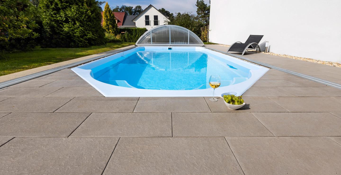 Venkovní betonová dlažba PREMIERE