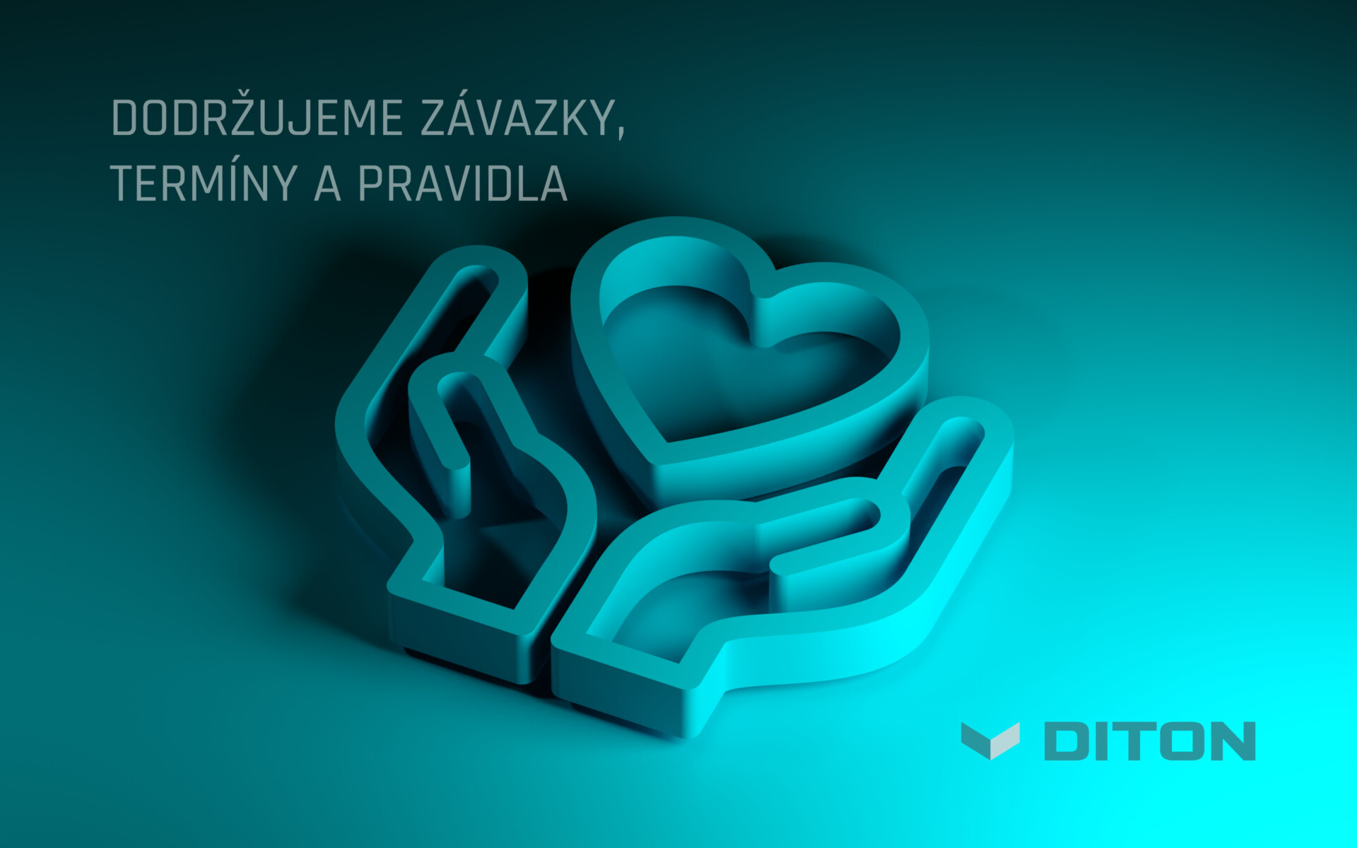 Práce v DITON