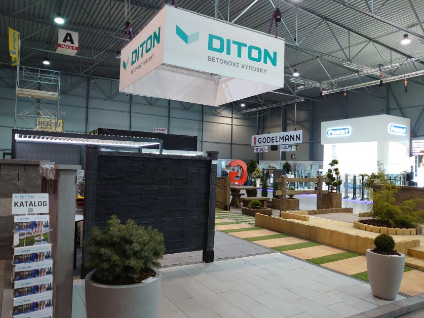 Diton na veletrhu For Garden prezentace