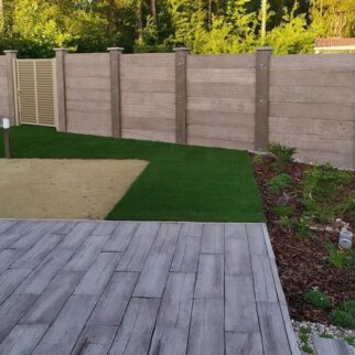 QUICK WALL WOOD - PLOTOVÁ DESKA JEDNOSTRANNÁ DUB